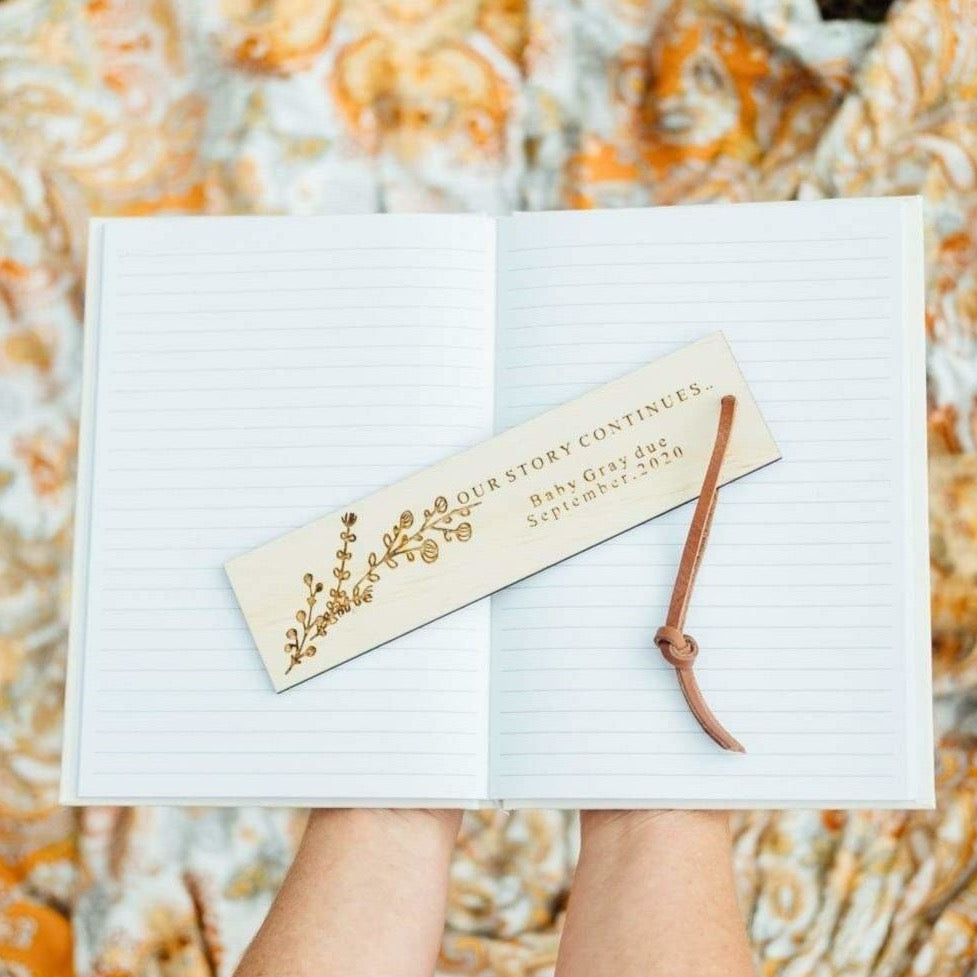 
                  
                    Baby Announcement Bookmark
                  
                